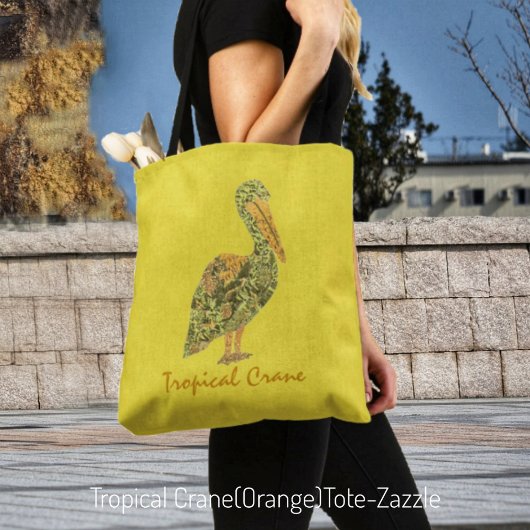 Tote Bag Grue tropicale