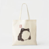 Tote Bag Grumpy Frog Matsumoto Hoji Essential T Shirt (Devant)