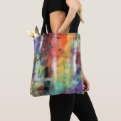 Tote Bag Grunge artistique (De près)