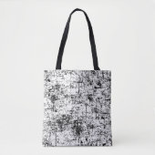 Tote Bag Grunge blanc (Devant)