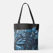Tote Bag Grunge Butterfly Art (Dos)