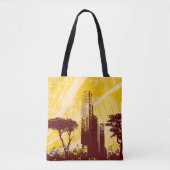 Tote Bag Grunge City (Devant)