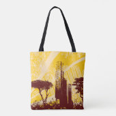 Tote Bag Grunge City (Dos)