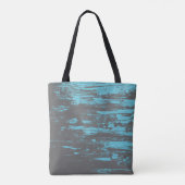 Tote Bag Grunge, Faded Blue, Cool (Dos)