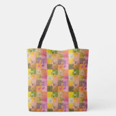Tote Bag Grunge Musical Notes | Musique Art à thème (Dos)