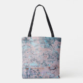 Tote Bag Grunge texture murale (Dos)