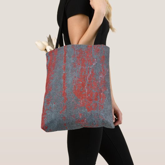 Tote Bag Grunge texture pierre (De près)