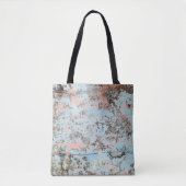 Tote Bag Grunge texture pierre (Devant)