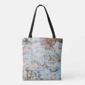 Tote Bag Grunge texture pierre (Dos)
