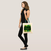 Tote Bag Grungy St. Patrick's Day Shamrocks - Budget Fourre (Devant (modèle))