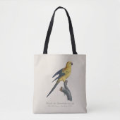 Tote Bag Guarouba dans fils jeune âge / Sun parakeet (Devant)