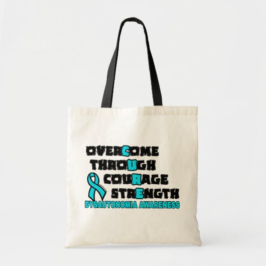 Tote Bag GUÉRIR...Dysautonomie (Devant)