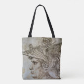 Tote Bag Guerrier casqué de Léonard (Dos)
