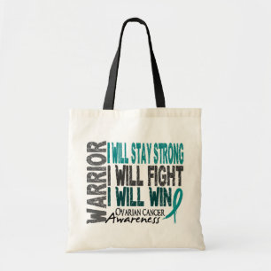 Tote Bag Guerrier de Cancer ovarien