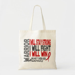 Tote Bag Guerrier de maladie cardiaque