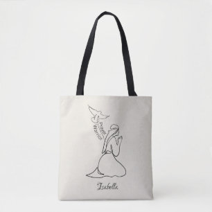 Tote Bag Guerrier de Prière Conception & Personnaliser Nom
