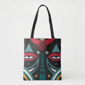 Tote Bag guerrier maasaï (Devant)