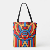 Tote Bag Guerrier tribal africain (Dos)