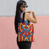 Tote Bag Guerrier tribal africain