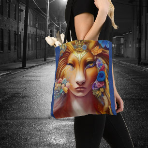 Tote Bag Guide de l'Esprit Lion Lion Whimsical Les filles F