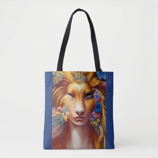 Tote Bag Guide de l'Esprit Lion Lion Whimsical Les filles F (Devant)