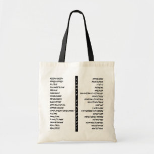 Tote Bag Guide de référence pour l'orthographe anglaise che
