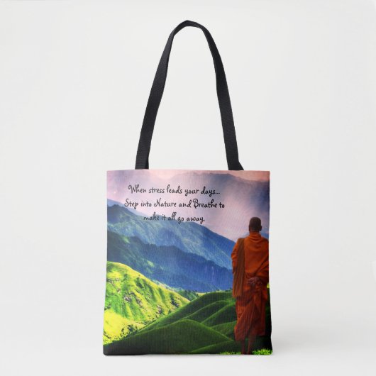 Tote Bag Guillemets de nature (Devant)