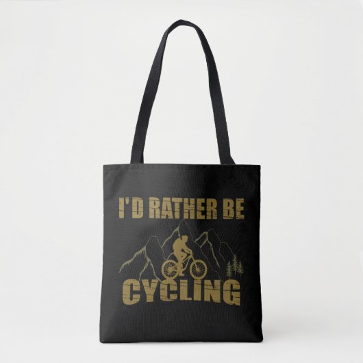 Tote Bag Guillemets motocyclistes amusants (Devant)