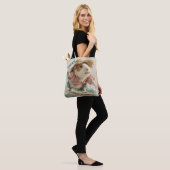 Tote Bag Guinea Pig Albert The Surfer Catching Waves  (Sur le modèle)