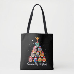 Tote Bag Guinea Pig Christmas