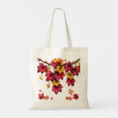 Tote Bag Guirlande de feuilles d'érable d'automne Décoratio (Dos)