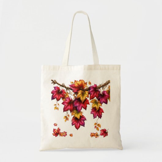 Tote Bag Guirlande de feuilles d'érable d'automne Décoratio (Devant)