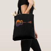 Tote Bag Guitar Lake Shadow (De près)