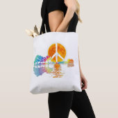 Tote Bag Guitar Lake Shadow (De près)