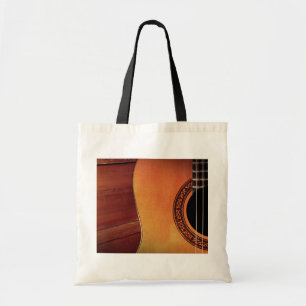 Tote Bag Guitare acoustique instrument de musique en bois