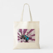 Tote Bag Guitare bleue (Dos)