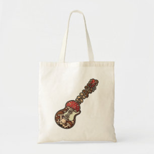 Tote Bag Guitare Champignon