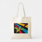 Tote Bag Guitare colorée (Dos)