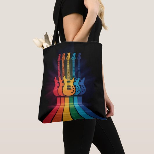 Tote Bag Guitare Lover (De près)