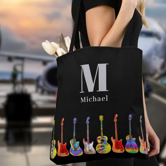 Tote Bag Guitare personnalisée