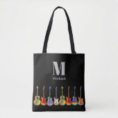 Tote Bag Guitare personnalisée (Devant)