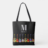 Tote Bag Guitare personnalisée (Dos)