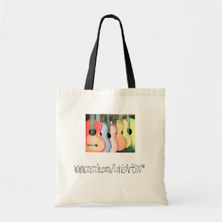 Tote Bag Guitares multicolores amorties Fourre-tout