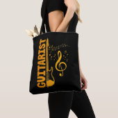 Tote Bag Guitariste de musique guitare (De près)