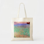 Tote Bag Gustav Klimt Attersee<br><div class="desc">Attersee peint par Gustav Klimt en 1900.</div>