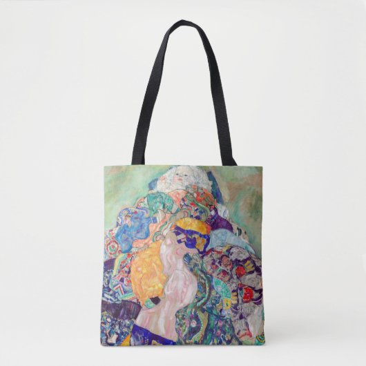 Tote Bag Gustav Klimt - Bébé / Berceau (Devant)