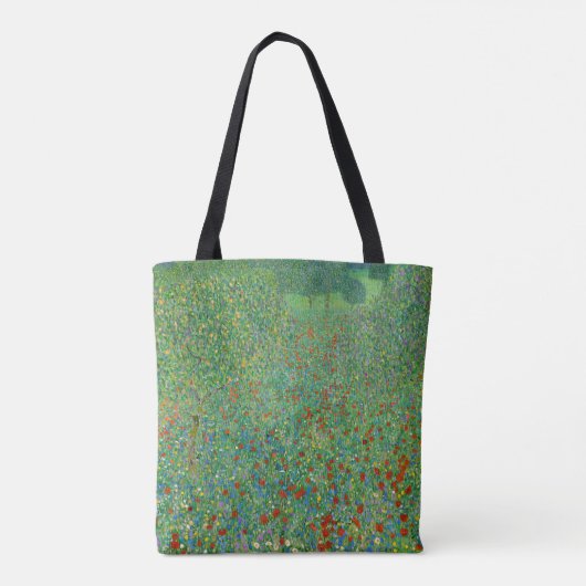 Tote Bag Gustav Klimt - Champ de pavot (Dos)