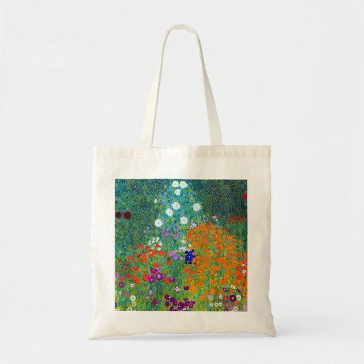 Tote Bag Gustav Klimt Cottage Garden (Devant)
