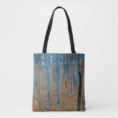 Tote Bag Gustav Klimt Fir Forêt Tannenwald Arbres rouges (Devant)