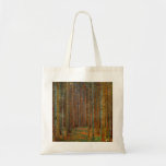 Tote Bag Gustav Klimt - Forêt de pins de Tannenwald<br><div class="desc">Forêt de sapins / Forêt de pins de Tannenwald - Gustav Klimt,  Huile sur toile,  1902</div>